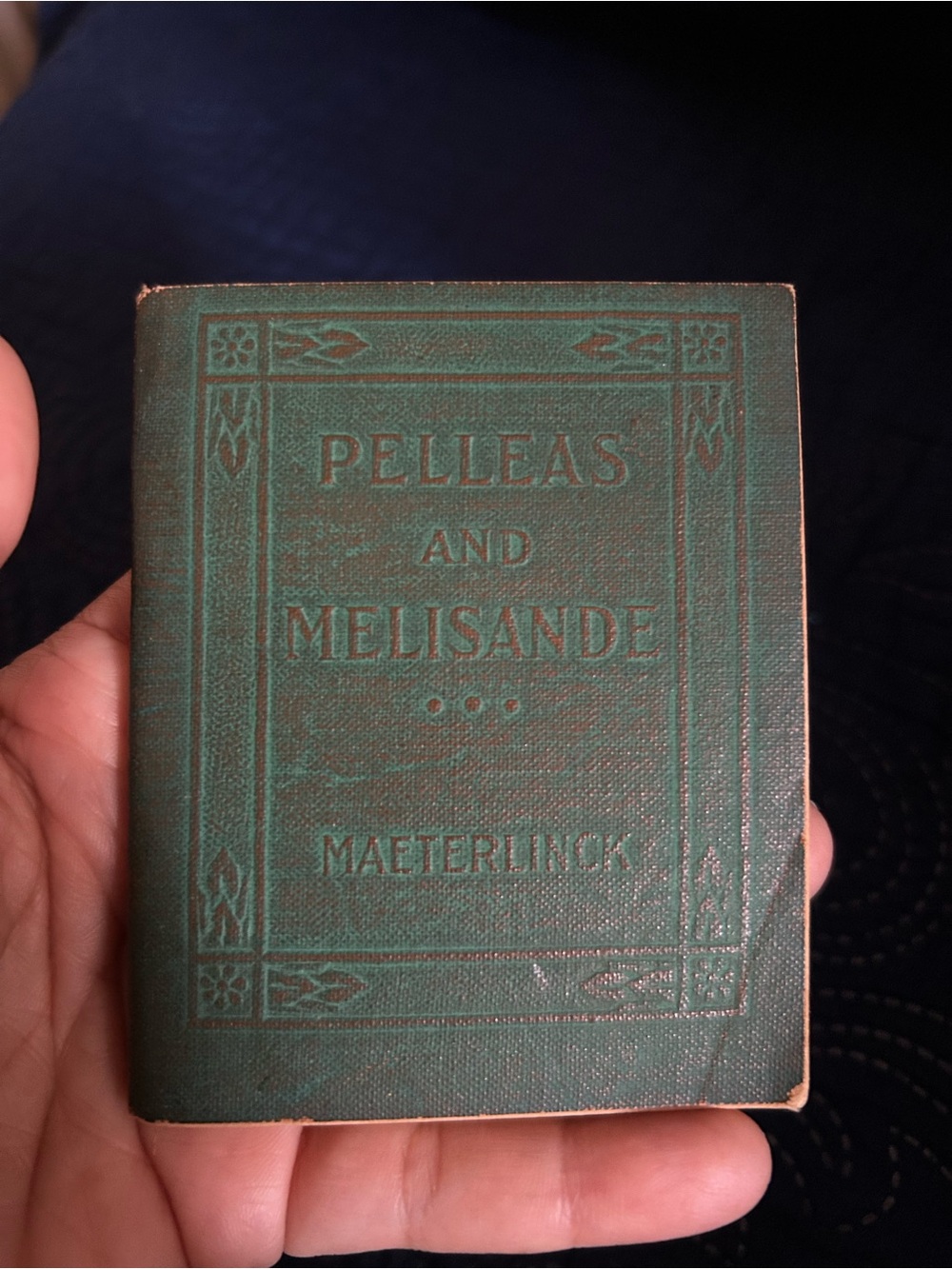 Pelleas and Melisande by Maurice Maeterlinck.